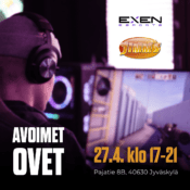 Social media image to promote Exen's Open Doors event.