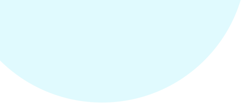 Blue circle top left corner