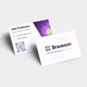 Braveson Business card mockup