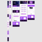 Braveson website wireframe