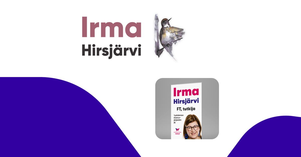 Irma Hirsjärvi esillä kuva