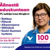 Irma Hirsjärvi KSML Ad