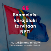 Irma's Sami culture post