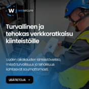 WeSecure Product page ad