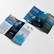 WeSecure Trifold mockup